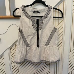 Zara Peplum Tank